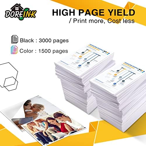 DOREINK LC3219XL Ink Cartridges Multipack Compatible Brother LC3219XL LC3219 LC3217 XL Inks for Brother MFC-J6530DW MFC-J5335DW MFC-J6930DW MFC-J5330DW MFC-J5730DW MFC-J6935DW Inkjet Printer, 9-Pack