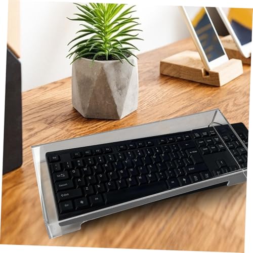Funda protectora de teclado de acrílico transparente para uso doméstico 6