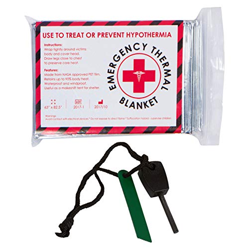 Extra Large 6 or 12 Pack Multi-Pack Emergency Blankets
