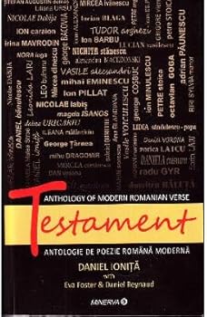 Paperback Testament. Antologie de poezie romana moderna (Romanian Edition) Book