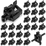 Saysurey 24 Pack Low Voltage Wire Connector Landscape Lighting Cable Connector 12/14/16/18 Gauge Cables Listed Weatherproof Landscape Lighting Low Voltage Tool for Pathway Light/Spotlight