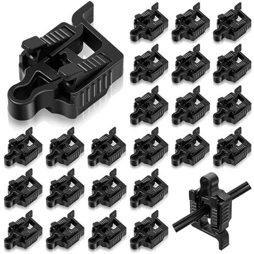 Saysurey 24 Pack Low Voltage Wire Connector Landscape Lighting Cable Connector 12/14/16/18 Gauge Cables Listed Weatherproof Landscape Lighting Low Voltage Tool for Pathway Light/Spotlight