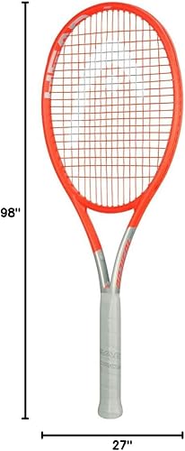 Miniatura 4 de HEAD HEAD Graphene 360+ Radical Pro - Raqueta de tenis de rendimiento de 27 pulgadas para adultos, 4