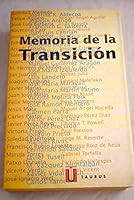 MEMORIA DE LA TRANSICION 8430600361 Book Cover
