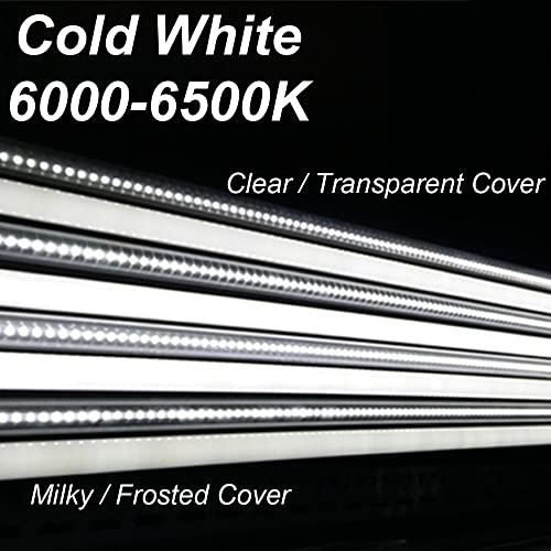 Led Light Bulbs 8 Foot , 2 Pin 144W 6500K, T8 T10 T12 Led Tube Lights, R17D Led 8Foot, Ho Rotatable Led Shop Lights, Frosted Cover, Dual-Ended Power, 8Ft Led Bulbs To Replace Fluorescent Light #TOP5