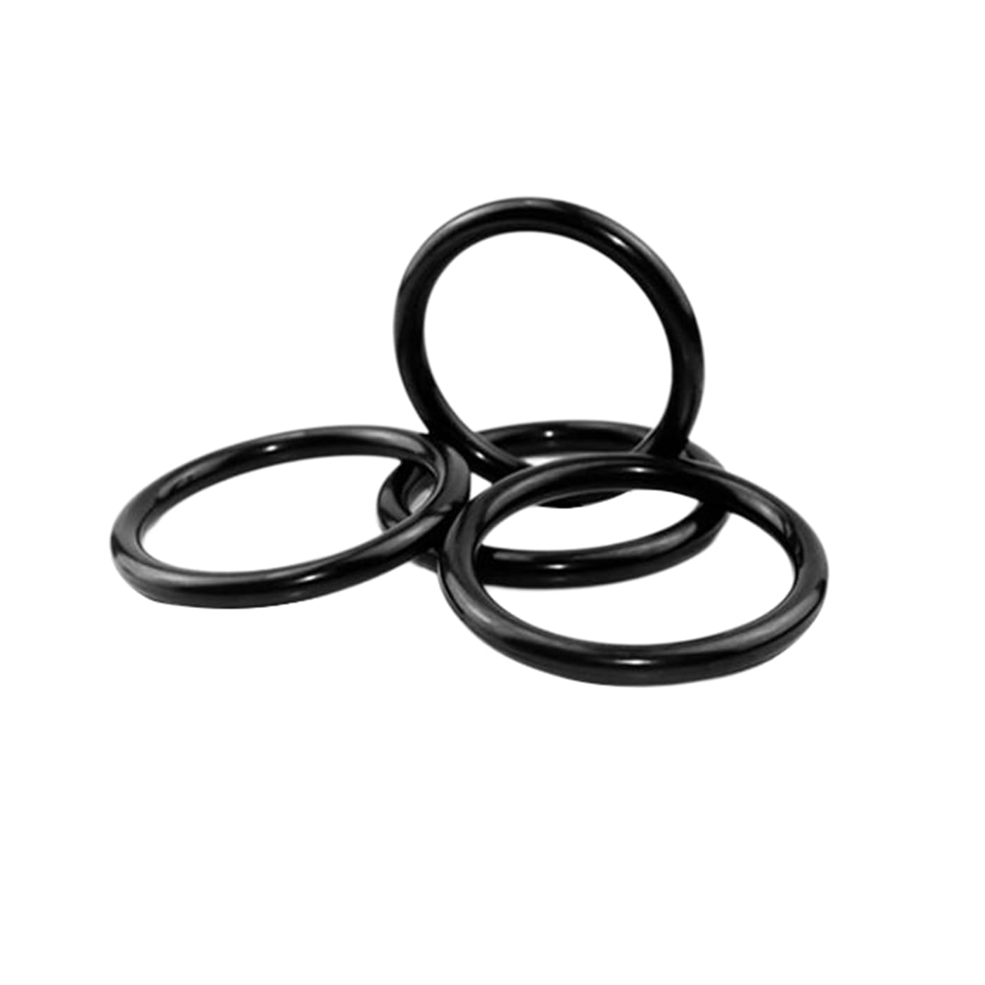 Rubber Seal Ring O Ring, 10pcs ID 34-60mm Industrial Sealing Oil Resistant Nitrile O-Ring Gasket, OD 35-61mm, Wire Diameter 0.5mm(34x35x0.5mm)