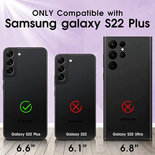 Coque Samsung S22 Plus antichoc militaire à anneau magnétique