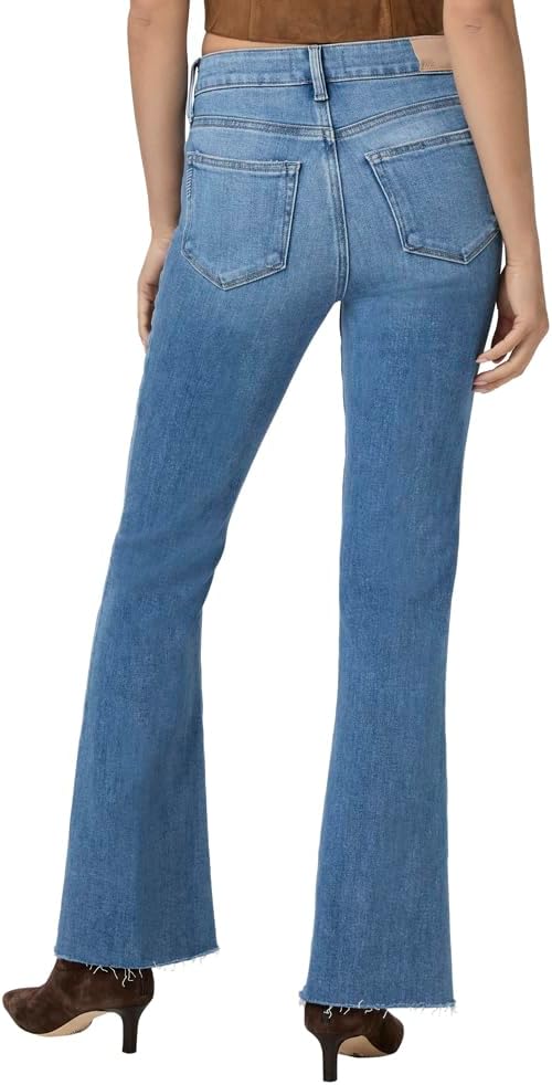 Paige Womens Hr Lauren Canyon Petite Sm Bltps Raw Hem - Image 4