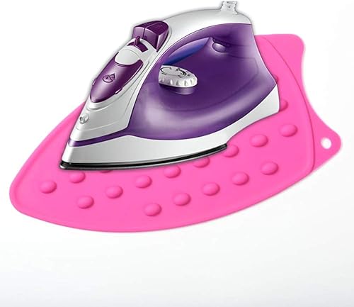 Miniatura 7 de shlutesoy Base de silicona para protección térmica caliente, soporte de hierro, almohadilla de planchado, almohadillas aislantes, color aleatorio