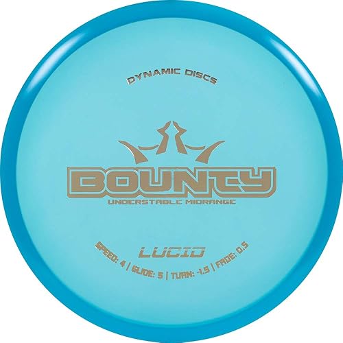 Dynamic Discs Lucid Bounty - Disco de golf de rango medio los colores pueden variar