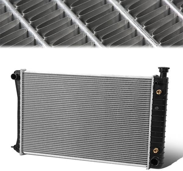 1690 Radiator Compatible with 1988-1999 Chevy GMC C/K 1500 2500 3500 Pickup Suburban 4.3L 5.0L 5.7L AT Factory Style Aluminum Core Replacement Cooling Radiator CU1690 8010622 DPI1690 52470425 52470426