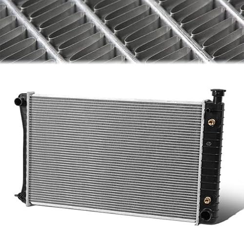 1690 Radiator Compatible with 1988-1999 Chevy GMC C/K 1500 2500 3500 Pickup Suburban 4.3L 5.0L 5.7L AT Factory Style Aluminum Core Replacement Cooling Radiator CU618 8010622 DPI1690 52470425 52470426