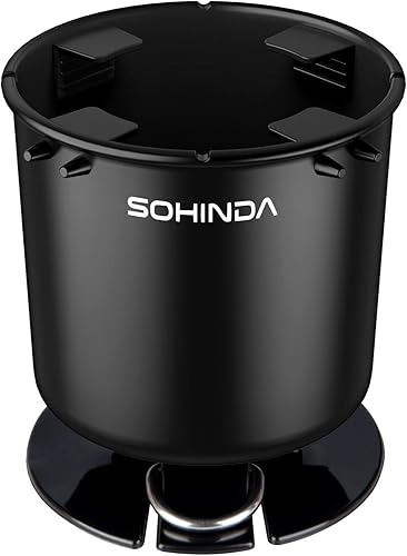 Miniatura 8 de SUP - Portavasos inflable para tabla de remo SUP, soporte multifuncional para kayak, lancha, remo, portavasos con 1 soporte de acción (blanconegro)