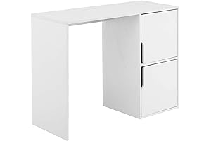 Convenience Concepts Designs2Go White Nail Student Desk