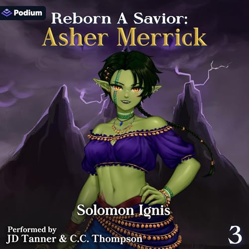 『Reborn a Savior: Asher Merrick』のカバーアート