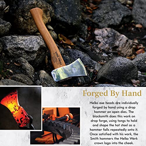 1844-Helko-Werk-Germany-Classic-Voyager-Hatchet-Camp-Hatchet-for-Scouting-Camping-and-Backpacking-small-camping-hatchet-with-hammer-head-poll-Head-1-lb-Handle-13-in-Voyager-10107