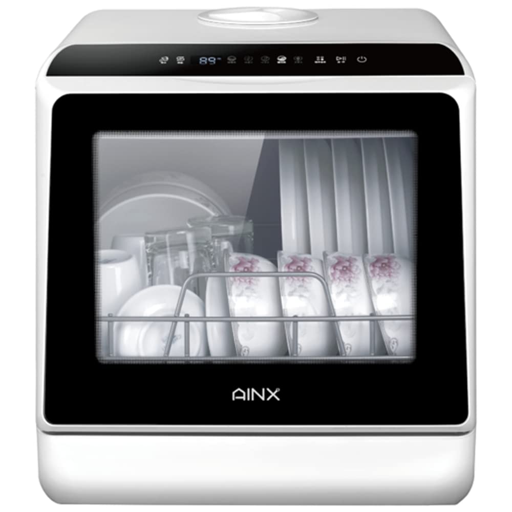 Amazon.co.jp: アイネクス AINX 食器洗い乾燥機 AX-S3WN 温風乾燥方式 