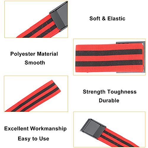 Sumtory Blood Flow Restriction Bands 2 Pack Fitness Bicep Occlusion Training Bands Workout For Men, Help Gain Muscles Without Lifting Heavy Weights, Occlusion Straps Belt For Arms., Red #TOP3
