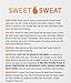 Sports Research Sweet Sweat Coconut 'Workout Enhancer' Gel Packets - Maximize Your Exercise & Sweat Faster - Original (20 Packets)
