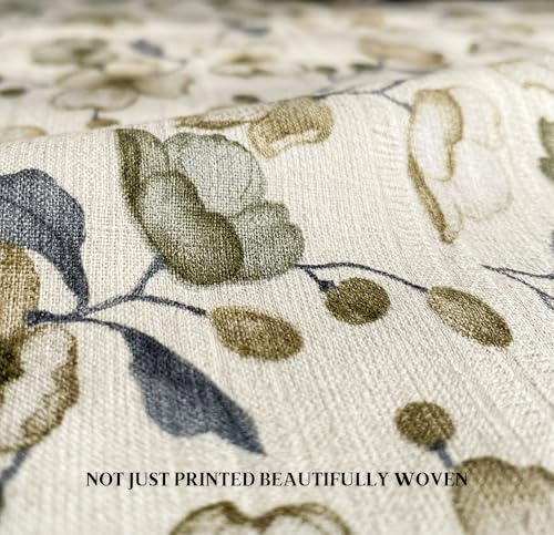 Image of VAS COLLECTIONS King Size Bedsheet Set Cloud Cotton 270x240 cm | Soft Breathable Flat Bed Sheet with 2 Pillow Covers |Floral Printed Bedsheet for King Bed | Durable Bedding Set, Sage Green