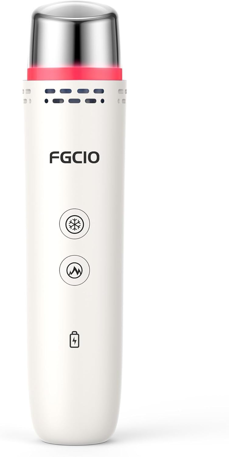 Beauty Wand, Cold and Hot Skincare Eyes & Face Depuffing Wand, Massager for Eye Puffiness, Dark Circles and Skin Radiance, Eye Care Tool for Women