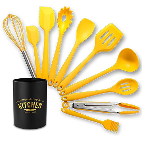 Pá, conjunto de utensílios de cozinha de silicone Conjunto de utensílios de cozinha de 10 unidades C