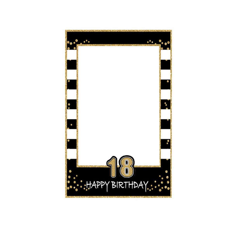 Buy Selfie Frame, 18th Birthday Photo Frame, Personalised Themes Selfie