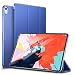 ESR Yippee Trifold Smart Case for iPad Pro 11", Lightweight Stand Case,Auto Sleep/Wake[Apple Pencil Charging not Supported],Microfiber Lining, Hard Back Cover for iPad Pro 11" 2018, Navy Blue