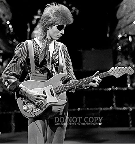 Photo David Bowie 1974 superbe affiche art Ziggy Stardust déco salon rock