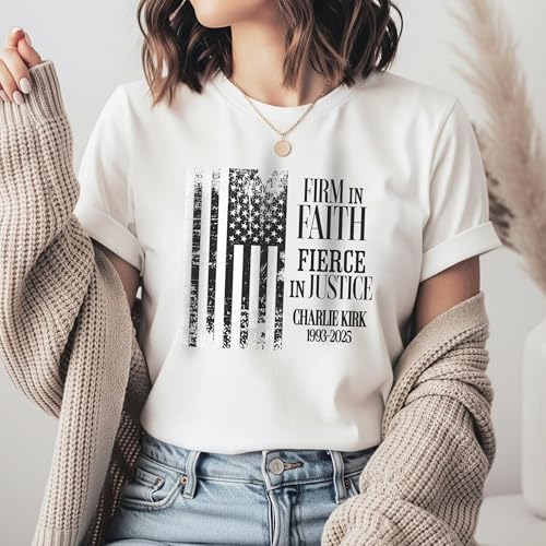 Comfort Colors Charlie Kirk Memorial Shirt – American Patriot Tee – Faith-Based Conservative Activist Political Tribute T-Shirt Multi4