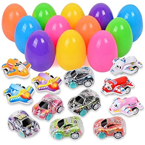 Viposoon Easter Basket Stuffers for Toddlers, Baby Easter Gifts for Boys Girls Easter Egg Stuffers for Kids Ages 1-5 Prefilled Easter Egg Toys Cover