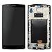 LCD Display Touch Screen Digitizer + frame For LG G4 H810 H811 H815 VS986 LS991 F500L (Black w/ Frame)