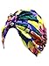 Multicolor Floral Print Turban Head Wrap For Women