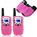 Retevis RT388 Walkie Talkie con Binocolo Bambini, Walky Talky per Bambini a Lungo Raggio e Binocolo Compatto, Giocattoli Regalo per Avventure all'Aperto di Birdwatching, Giochi per Famiglie (Rosa)
