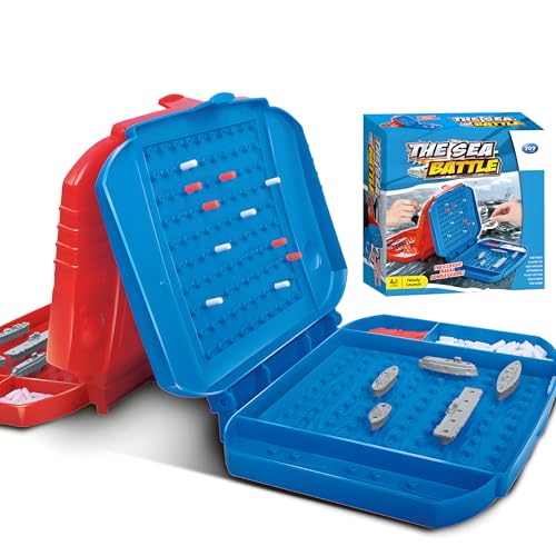 Haugboag Sea Battle Board Game for Kids,Warship Family Game for