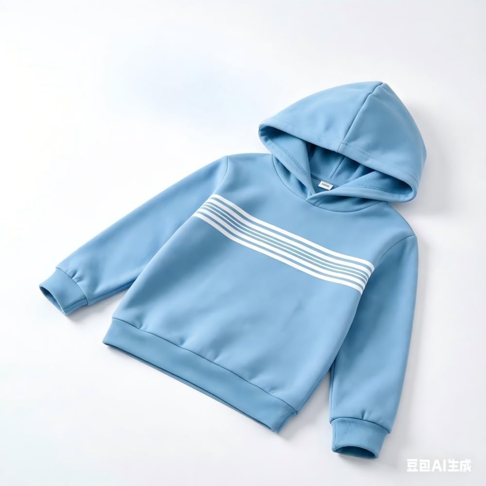 Hoodie 9 Size(6M - 10Y) Sewing Patterns, Multi-Size 1:1 Scale Durable Kraft Paper Template, Beginner-Friendly with Step-by-Step Visual Instructions for DIY Hoodie– the Gift for Sewing Enthusiasts