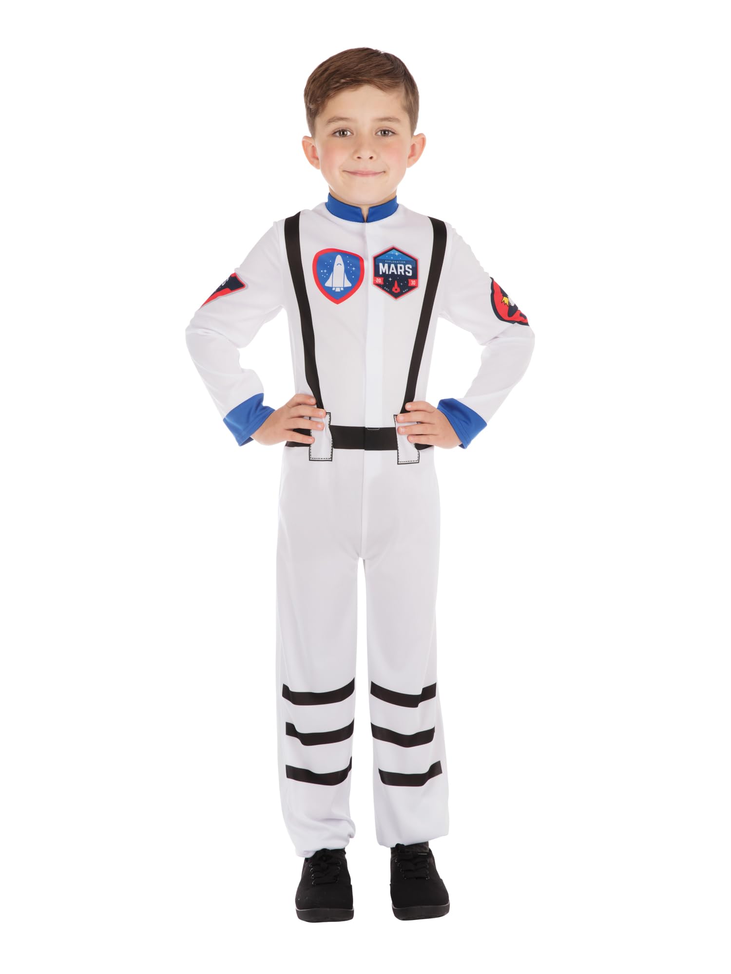 Bristol Novelty Children's Astronaut Costume, Age 6-8 years old Halloween