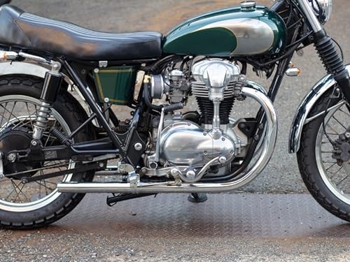 モーターロック W650/400用オールドスタイル手曲げマフラー 【公式通販】