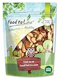 Food to Live BRAZIL NUTS (Whole, Shelled, Raw, Unsalted, Natural) (4 Pounds)
