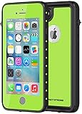 iPhone 7 Plus /8 Plus Case, ImpactStrong Waterproof Case [Fingerprint ID Compatible] Slim Full Body Protection for Apple iPhone 7 Plus and iPhone 8 Plus (5.5 inch) - Lime Green