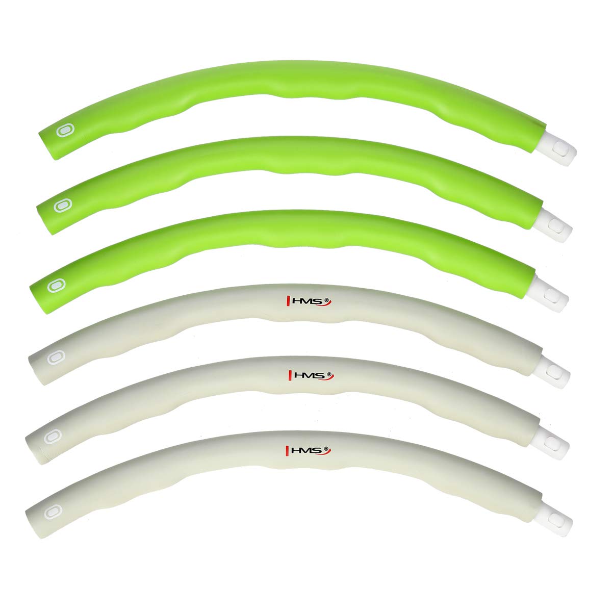 Hula Hoop Avec Revêtement En Mousse - Diamètre 80 Ou 90 Cm - Démontable En 6 Parties - Pour Adultes Et Enfants - 9