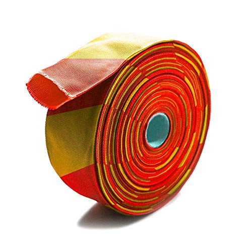 Ponsa, Cinta Tubular para señalización de barreras de caminos, 10m longitud, 60 mm de ancho