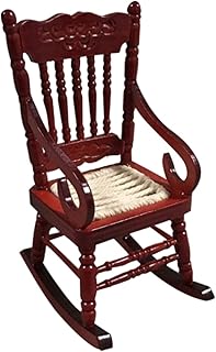 Hohopeti 1 Peça Cadeiras Em Miniatura Para Artesanato Decoração De Sala De Jantar Para Mesa Ornamento Em Miniatura Mini Cadeiras Para Móveis De Boneca Em Miniatura Acessórios Em Miniatura