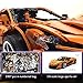 Nifeliz Sports Car P1 MOC Building Blocks and Engineering Toy, Adult Collectible Model Cars Kits to Build, 1:8 Scale Race Car Model (3307 Pieces)