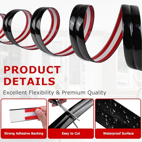 Molduras de pared autoadhesivas para tapar grietas y proteger esquinas 6