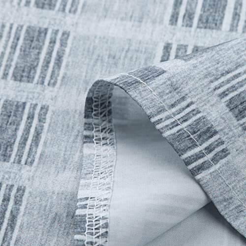 Women Summer Casual Floral Beach Dresses Vacation Boho Button Down Short Sleeve Flowy Midi Dress With Pocket Sun Dresses For Women 2023 Trendy Spring Dresses Plus Size #TOP5