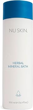 Nu Skin Herbal Mineral Bath | 16.9 Fl Oz | Relaxing Bubble Bath for Adults | Soap-Free Formula | 21 Herbal Extracts for Soothing Hydrating & Cleansing