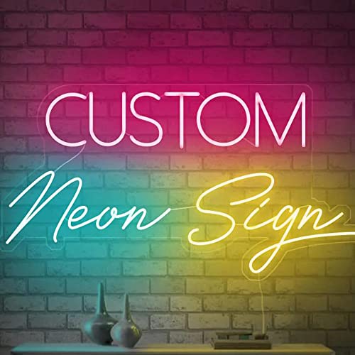 Enseigne néon LED personnalisée, grande plaque lumineuse décoration murale pour événements spéciaux logo brand