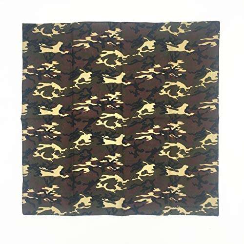 Image of Vamqor 100% Cotton 10 Pack Fine Bandanas