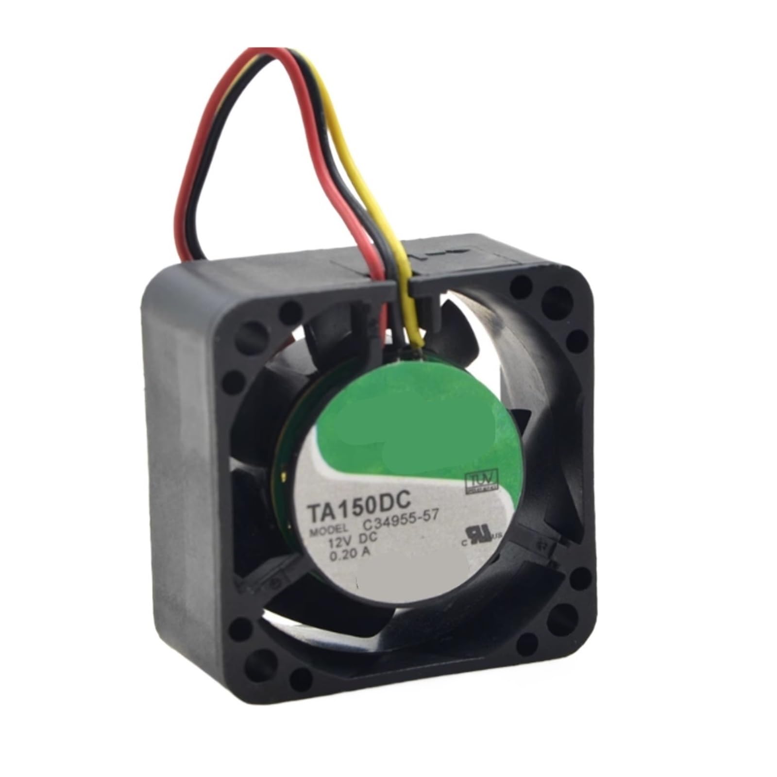 PEQYUACTE TA150DC C34955-57 4020 4cm Ball 12V0.20A 3-Wire Fan